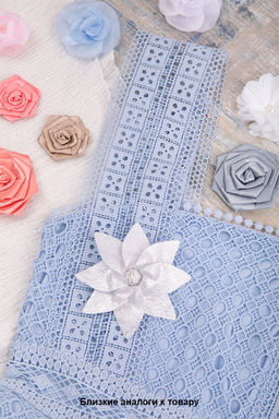 BLITZ 24 Бабочка капрон 9 шт №08 пепельно-розовый