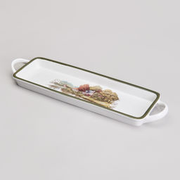 БЛЮДО С РУЧКАМИ LEFARD FAMILY HOUSE ПРЯМОУГ. 42*12*3,5 СМ  фото 8