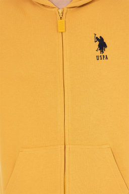 U. S. Polo Assn / Мужской шафрановый свитшот - U.s. polo assn фото 12