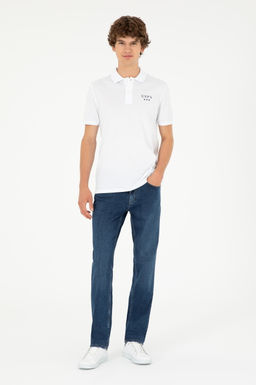 Футболка U.S. Polo Assn белая хлопок  фото 4