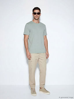 Bisiklet Yaka Modal Erkek Ti??rt