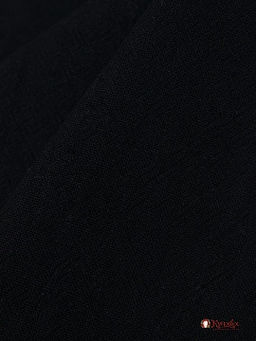 Хлопок крэш цв.Черный, СОРТ2, ш.1.40м, хлопок-100%, 160гр/м.кв