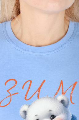 Пижама Фея П-295 (42-56) кулирка - Лотос фото 4