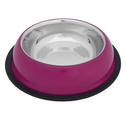 Миска с нескользящим покрытием "Кута", розовая, 235 мл AEDBNTBC - 01