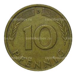 10 пфеннигов 1972 года D Германия
