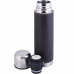 31480 Термос 1,2л нерж/сталь в кож.чехле MB (х24) - Mayer&boch фото 3