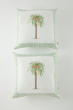 Trendyolmilla Home 2li Palmiye Desenli K?rlent K?l?f? 45x45cm TPHSS25KKK00003  фото 2