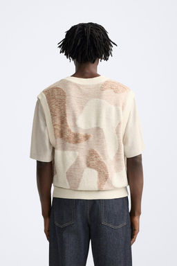 TERRY JACQUARD VEST - Zara фото 3
