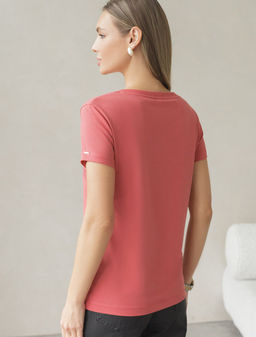 D49.109 Футболка женская терракота