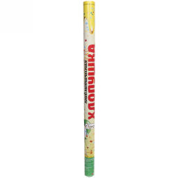 Пневмохлопушка 80 см "Веселый праздник!", серпантин фольга