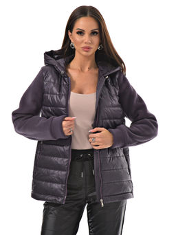 куртка флис и плащевка - А+б коллекция фото 4