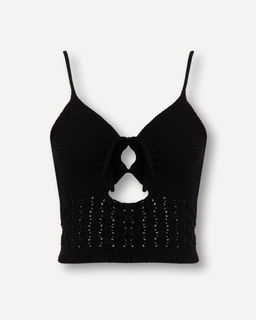 Вязаная блузка-топ - Incity фото 2