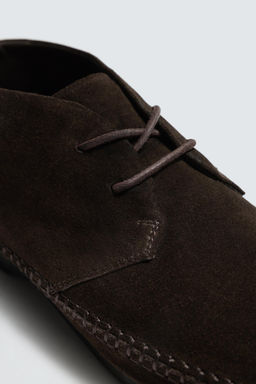 AARON LEVINE X ZARA LEATHER SHOES WITH VIBRAM® SOLE  фото 13
