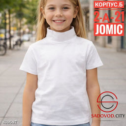 Детская водолазка с коротким рукавом - Bruno фото 2