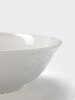 Тарелки глубокие WY Venecia, набор 2 шт., 580 мл, фарфор, белые