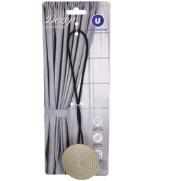 Подхват для штор на магните "Галактика бежевый" 6см S1741