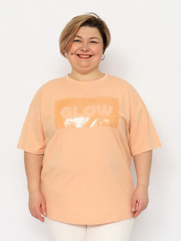 CRB wear / CSLW 60356-47 Футболка женская,пудровый/Ex.Cherubino