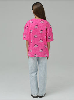Футболка Принт Розовый Девочка - София фото 15