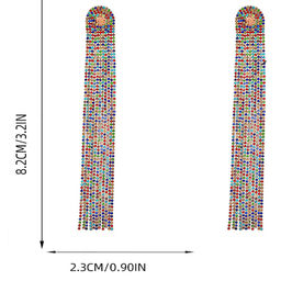 Серьги длинные арт. 11 9338 (id 259121) - Rada фото 2