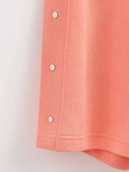 CONTE Шорты из футера с боковой вставкой на кнопках LS 2783 sugar coral - Conte elegant фото 3