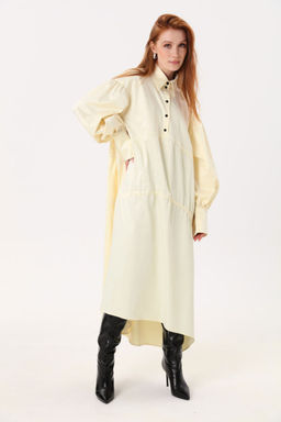 Платье NIKVA н802-2 сливочный/черный  фото 3