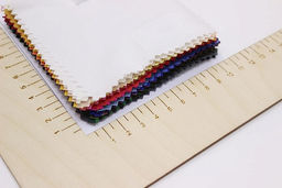 Комплект образцов Штапель однотонный №1 - Купава фото 4