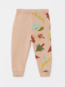 Beli Lastikli Bask?l? Erkek Bebek E?ofman Alt - Waikiki фото 2