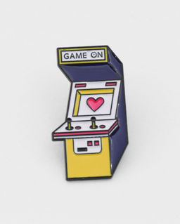 Металлический значок Game ON 2*3,4 см - Krumpy фото 3