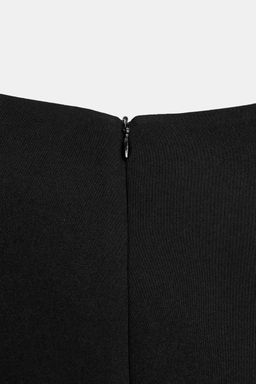 TOP MANGA ABULLONADA ZW COLLECTION / Negro - Zara фото 10
