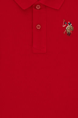 Erkek _ocuk K_rm_z_ Basic Ti__rt Sepette S_rpriz _ndirim - U.s. polo assn фото 3