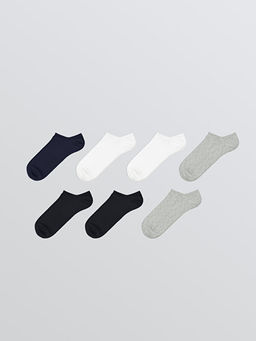 Erkek Bambu Sneaker ?orap 7li