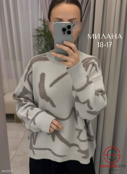 Кофта женская с принтом - Bruno фото 4