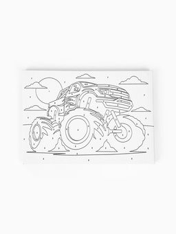 Картина по номерам «Закат в пустыне», 21×15 см