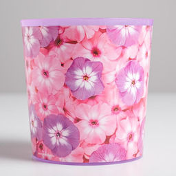 Кашпо «Цветы», 1,6 л, 14 х 14 см