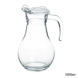 Кувшин 1,0 л Бистро / 43944B /уп.6/ прозр.кр. - Галеонтрейд фото 2