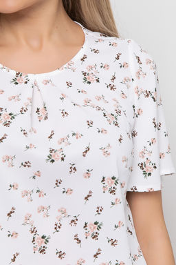 Блуза Ралина (вайт) Б5952 - Lt collection фото 3