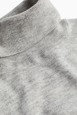 Jersey de cuello alto en punto fino - H&m фото 6