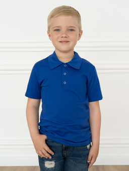 Футболка поло детская василек 659 (104, 56)