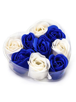 Мыльные розочки, синие и белые, набор 9 шт. - Simaland фото 8