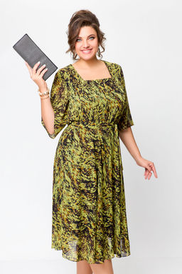 Блуза Swallow 803.2 черный+серебряный узор фото 1036