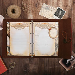 Родословная книга Наш род, 65 листов, коричневый, 35 х 23.5 см - Семейные традиции фото 10