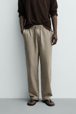 PANTAL?N RELAXED FIT ESTRUCTURA / Vis?n - Zara фото 2