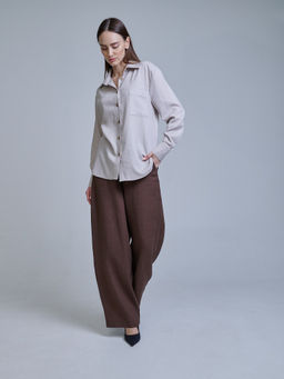 рубашка ЛЕН с ХЛОПКОМ - Трика фото 3