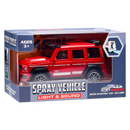 Машина "Джип" (свет, звук, спрей) в коробке