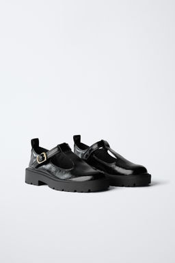 PATENT T-BAR SHOE - Zara фото 2