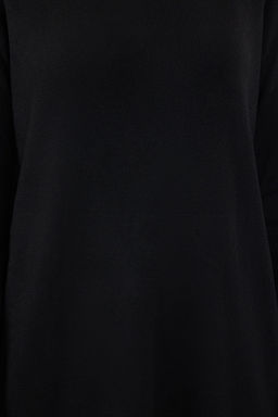 TRENDYOLMILLA Siyah Maxi Triko Premium Iplik/Ozel Iplik Elbise TWOAW24EL00100 фото 4