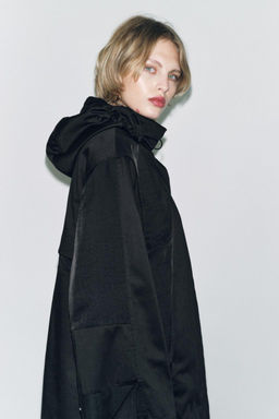 OVERSIZED PARKA - ZW COLLECTION - Zara фото 5