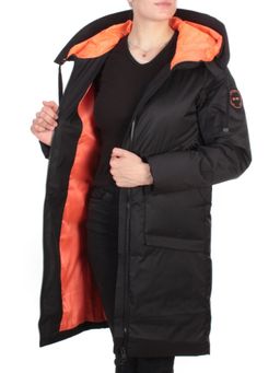 GWD21336P BLACK Пальто зимнее женское PURELIFE (200 гр. холлофайбер) - Fashion фото 9