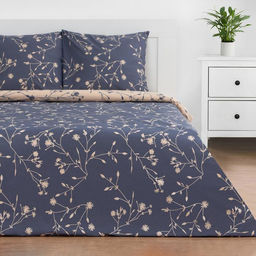 Постельное белье Этель евро Flowers 200*217 см,220*240 см,70*70 см -2 шт.