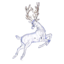 Новогоднее украшение Грациозный олень (13см) - Снеговичок фото 2